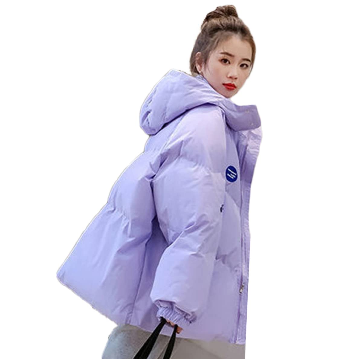 Amazon | [KYAZJA] ダウンコート ダウンジャケット パープル/紫 S